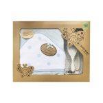 Cadeau voor pasgeboren baby blauw